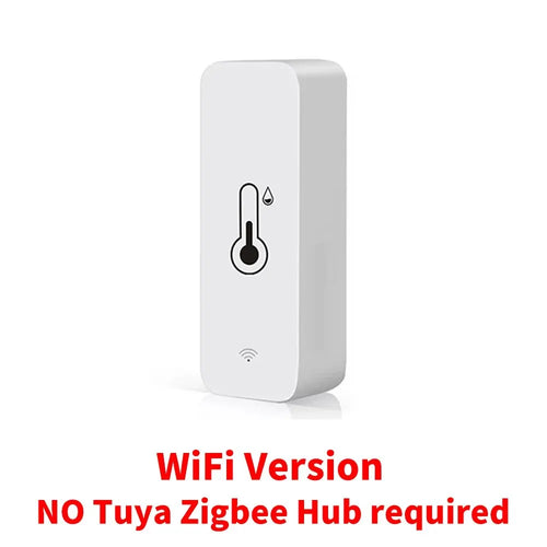 Tuya WiFi Smart Temperature And Humidity Sensor Battery Powered ZigBee