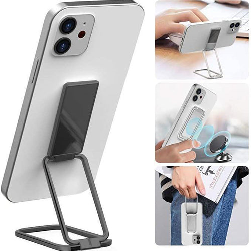 Foldable Mobile Phone Holder Ring Buckle Retractable Desktop CellPhone